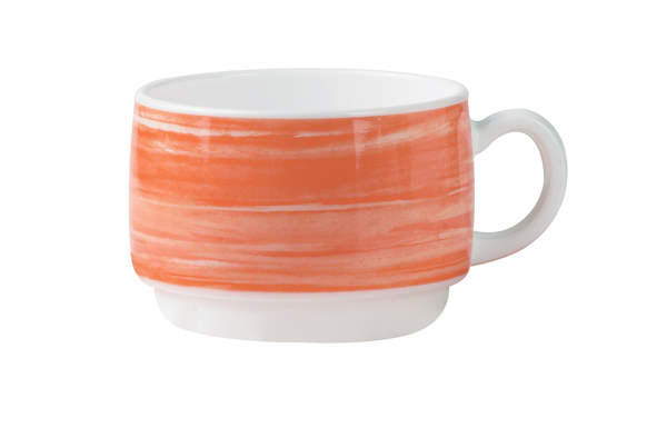 Arcoroc Brush orange Tasse 19cl